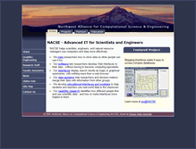 Tablet Screenshot of nacse.org